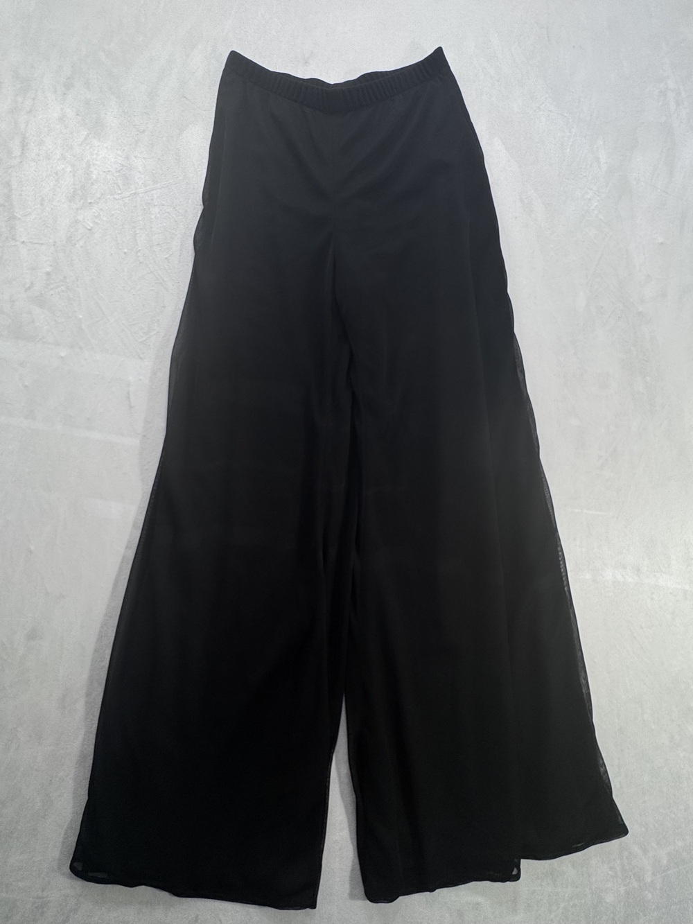 Dressbarn Black Wide Leg Dressy Pants Sz Petite S NWT